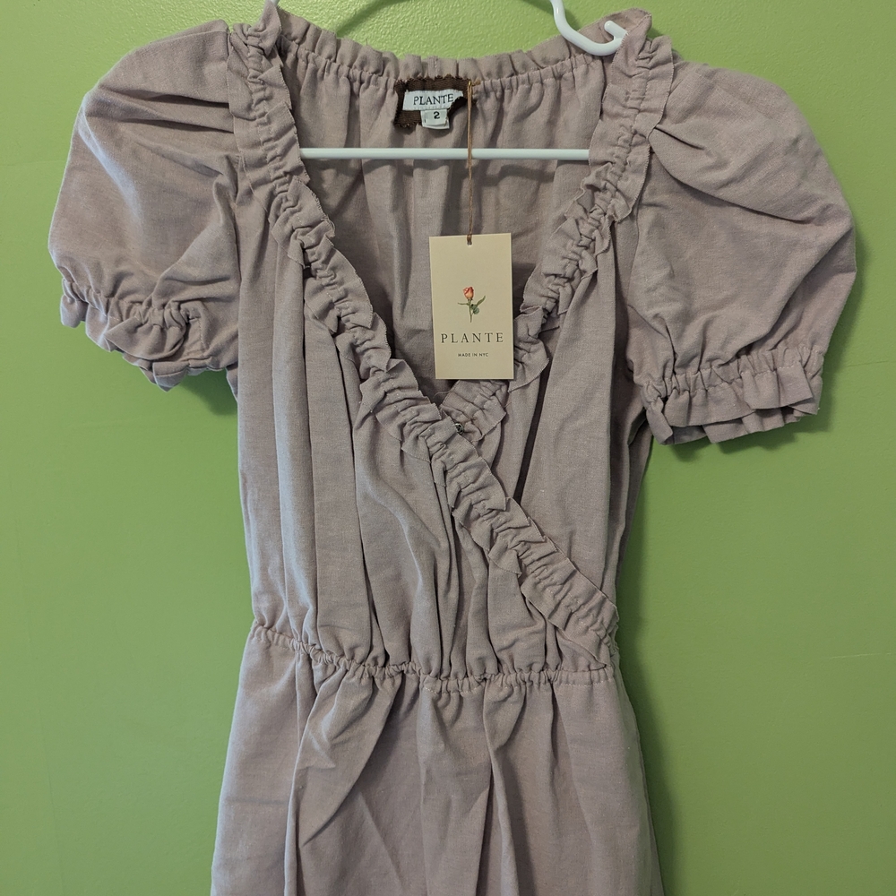 Plante Clothing Lavender Midi Dress XS